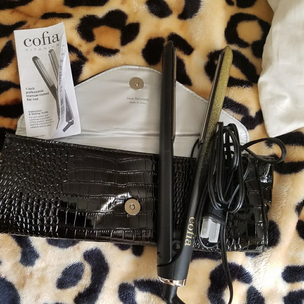 Titanium flat iron